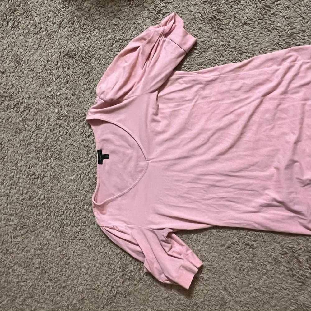 Talbots Soft Pink Short Sleeve Top